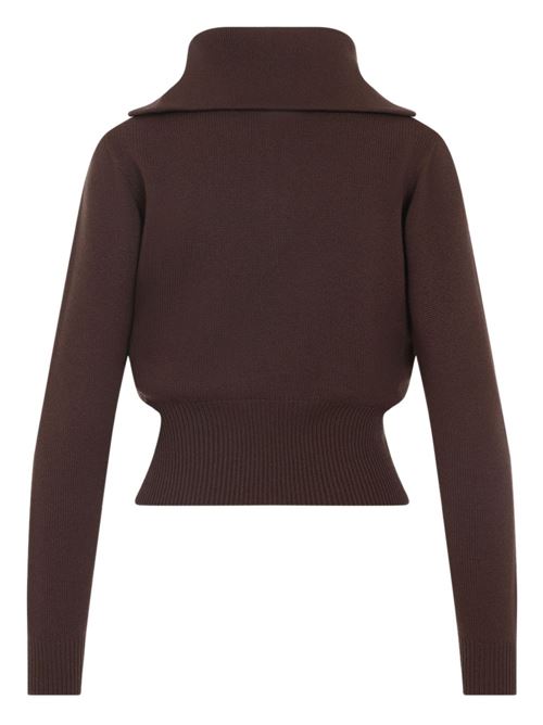 Maglia corta in cashmere MIU MIU | MMLB4717SAF0324